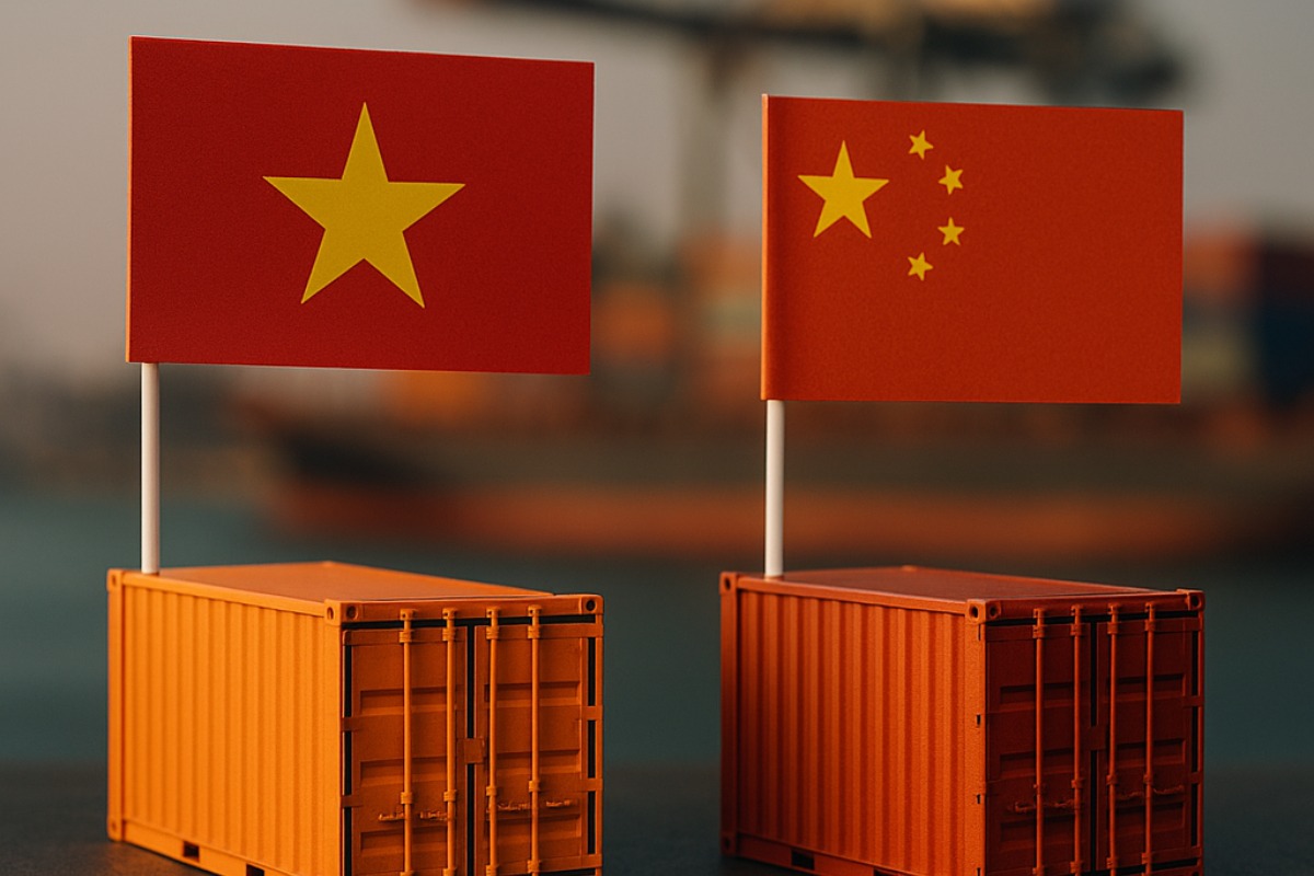 Produktionslinje i Vietnam – textil och möbler