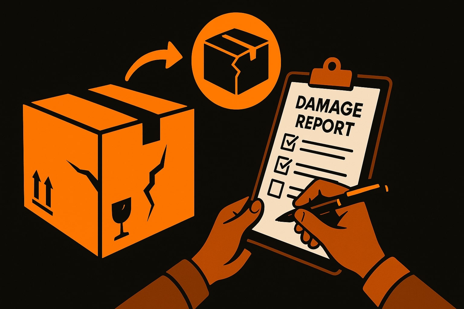 Transportskador och skadehantering